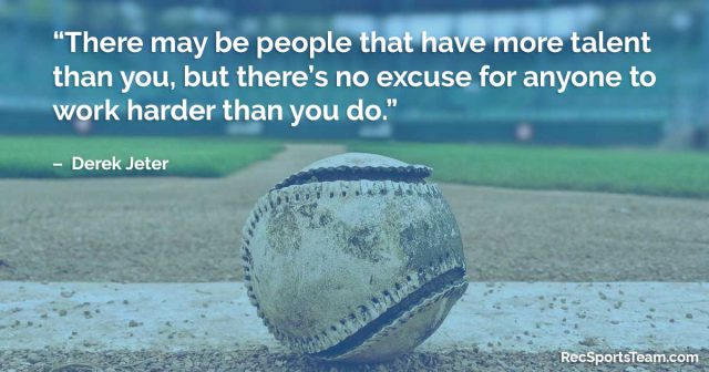 Sport Quote - Work Ethics | Rec Sports Team